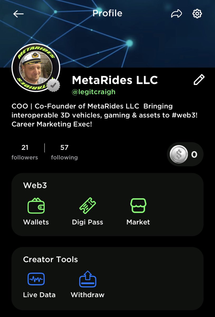 Craig | COO MetaRides, Inc tweet media