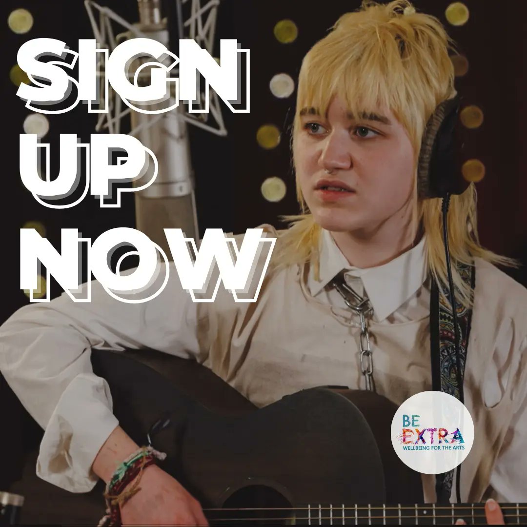Be Extra #WellbeingForTheArts tweet media