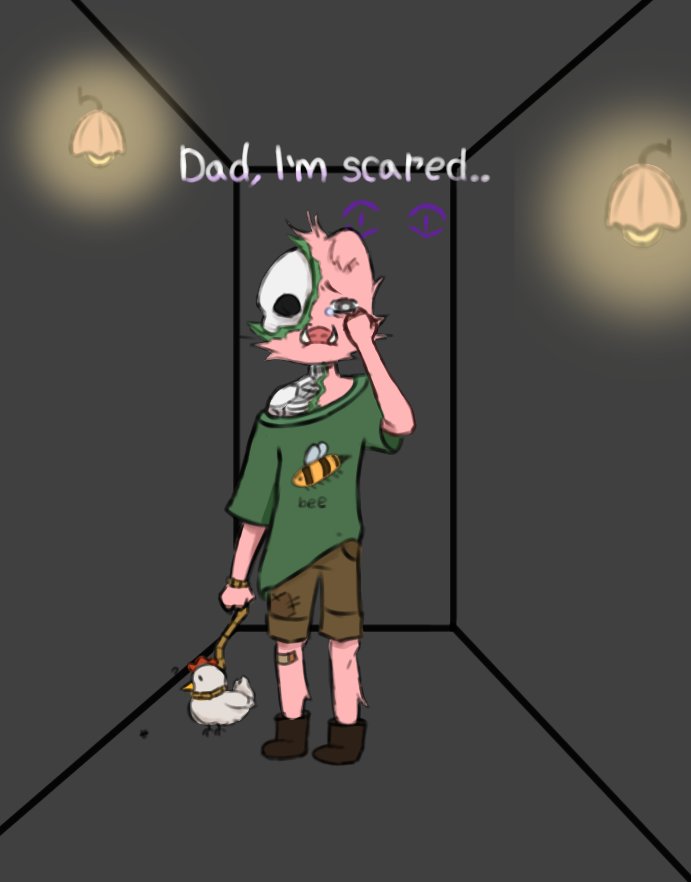 someone_1someon's tweet photo. I have a headcanon that Michael likes to wear Tubbo baby clothes instead of pajamas :^
It seems to me that here I did not work very well with the light, I hope that it only seems to me :'β
#michaeldsmp #dsmpfanart https://t.co/dHUNW0MTPf