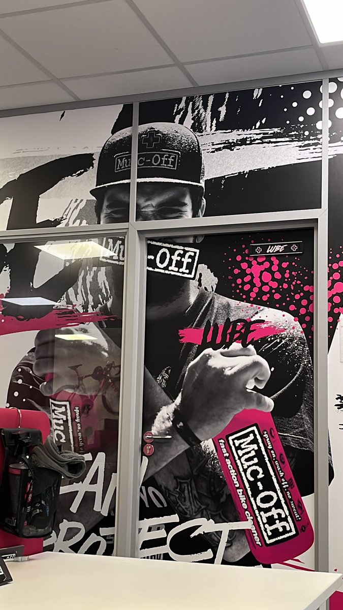 muc_off's tweet photo. #OFFICEPICS
We can’t get away from Tomas Lemoine!! 😜 https://t.co/DcQjbrPyH8