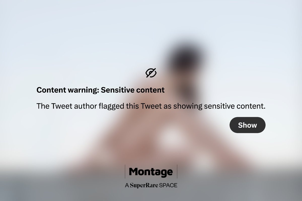 First on <a href="/foundation/">Foundation 🌐</a> 1375 sales
Now on <a href="/SuperRare/">SuperRare</a> - soon

If you are nude photographer
Check my highlight tweet to submit your artwork to my curation for SR ❤️‍🔥

Big thanks to <a href="/sloikaxyz/">Sloika.xyz</a> team (<a href="/tchebotarev/">Nicolai Tchebotarev</a> &amp; <a href="/pamvoth/">Pam Voth</a>) for giving me this HUGE opportunity 🔥