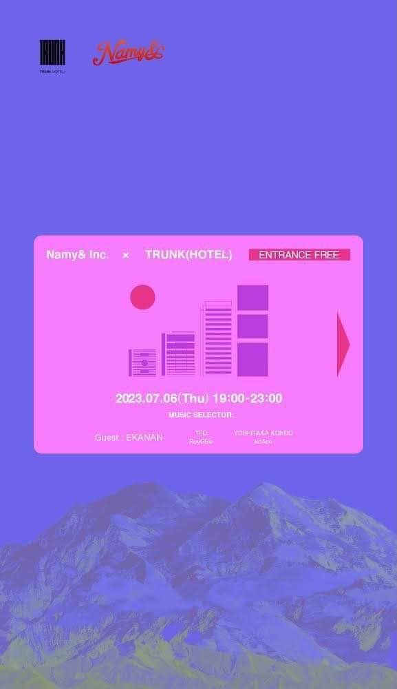 kittroooo's tweet photo. 明日、7月6日のフリーパーティ🎵
渋谷の名所、TrunkHotel@shibuya
#トランクホテル
#フリーパーティ https://t.co/vj0JGI9GL6