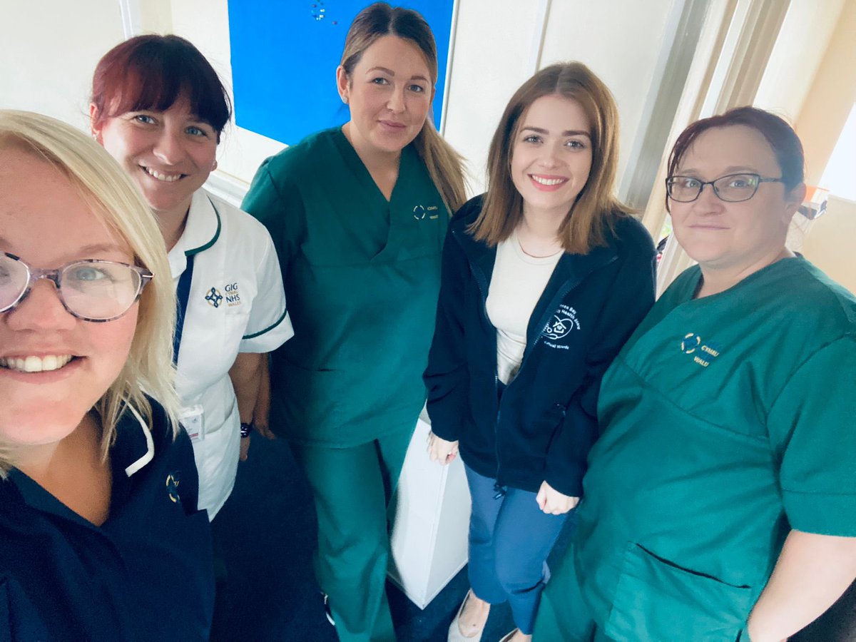 Happy 75th birthday to the NHS 🎂 from Afan  and Neath virtual wards. Proud to be a part of such an amazing service #NHS75 #virtualwards