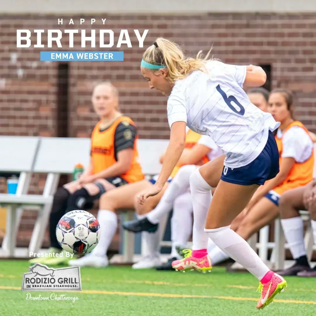 ChattanoogaFC's tweet photo. Birthday cheers to you, Emma! 🥳 💙 

Celebrated by Rodizio Grill Downtown Chattanooga! https://t.co/6dc34ha8gK