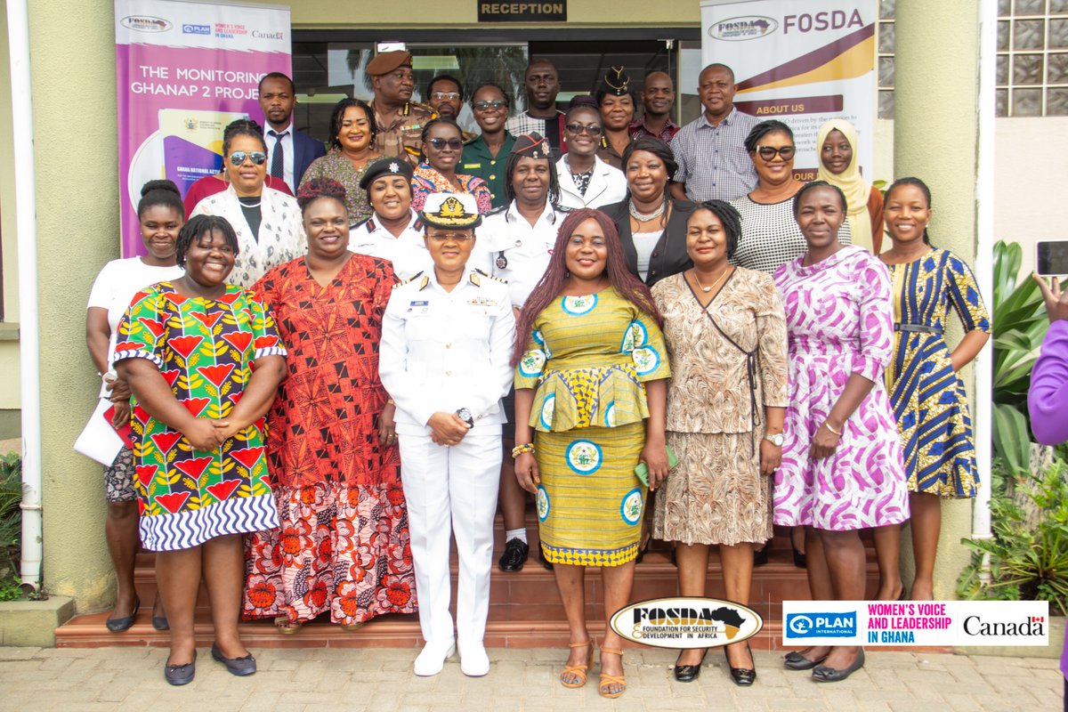 fosdagh's tweet photo. #FOSDA with funding support from @planghana through Global Affairs Canada engages stakeholders including CSOs, State Agencies and Media on the Monitoring GHANAP 2 on #UNSCR1325 project
#Ghanap2UNSCR1325 #WPS  
@UNinGhana https://t.co/QbITCJbwcU