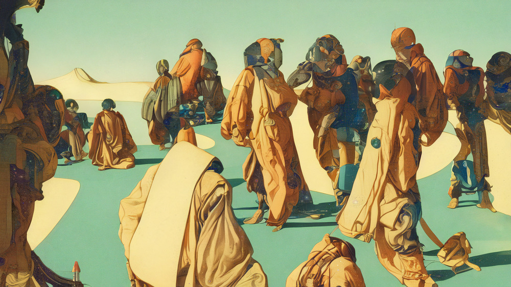 𝗖𝗼𝗺𝗺𝗲𝗻𝘁𝗮𝗿𝘆 | 𝗧𝗛𝗘 𝗧𝗥𝗘𝗔𝗖𝗛𝗘𝗥𝗬 𝗢𝗙 𝗜𝗠𝗔𝗚𝗘𝗦

Images have always tempted people to produce more of them. 

According to <a href="/being_on_line/">ruby justice thelot</a>, #GenerativeAI ushers in the ultimate freedom of the image from human agency.

Now online in the magazine ~

🔗📰👇