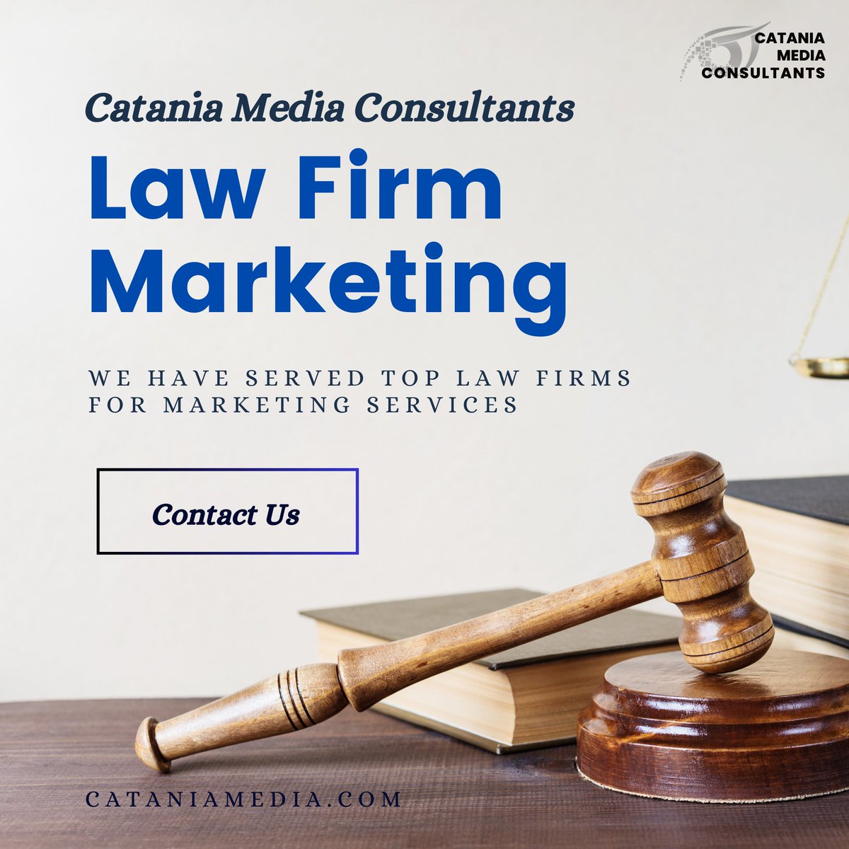 Overwhelmed by Digital Marketing?
The local experts at Catania Media Consultants can help.

Book your appointment NOW!
Office: 813-939-3102
Cell: 813-598-7046
cataniamedia.com

#lawfirmmarketing #digitalmarketingforlawfirm #LawFirmSEO #lawfirmwebdesign #lawfirmppc