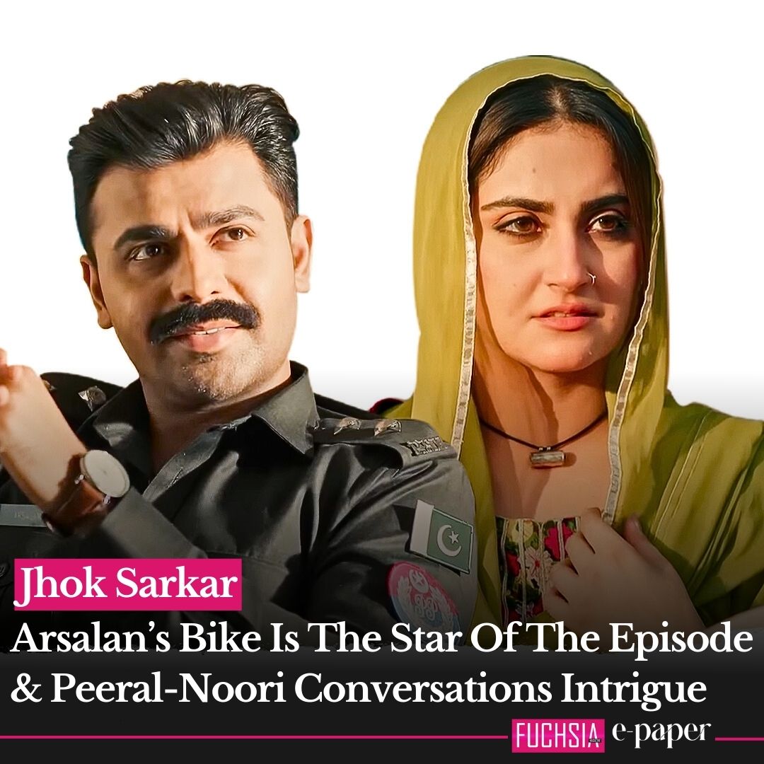 fuchsia_mag's tweet photo. #JhokSarkar - Arsalan's Bike Is The Star Of The Episode &amp; Peeral-Noori Conversations Intrigue 
Get full review: 
https://t.co/fEFyAB9nVP

#fuchsiaepaper #fuchsiamagazine #fuchsia #FarhanSaeed #HibaBukhari #AsifRazaMir #MahamShahid #SaifeHassan #HashimNadeem #AsadKhan #usmanjaved https://t.co/jyD6NmxkYg