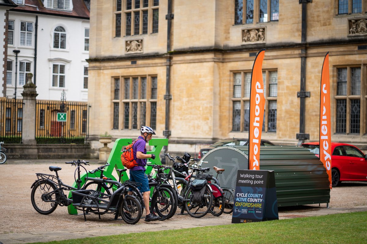 cyclehoop's tweet photo. Our Bikehangar and Bike Port are a big hit at #cycleactivecounty. Come and visit our stand, chat to our team and find out how we can help you boost cycling.
#activetravel #bikeisbest #cycleinfrastructure https://t.co/LJXcoM7eCm