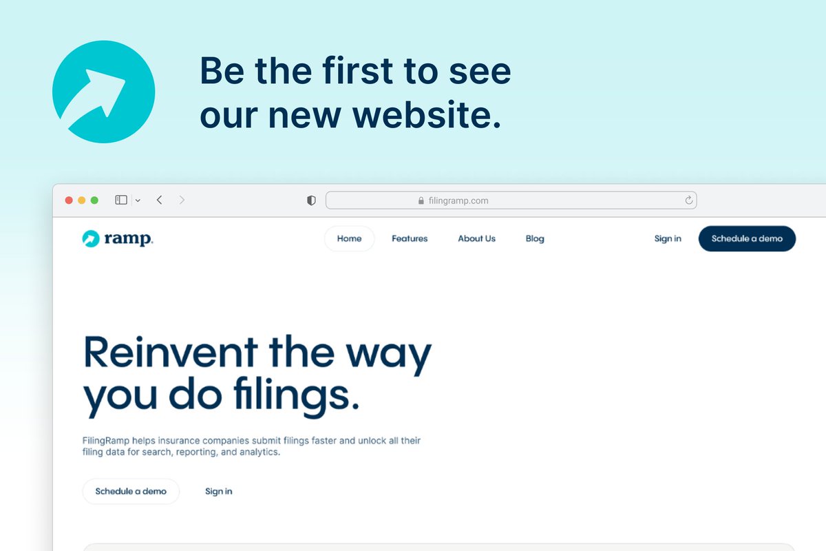 FilingRamp is excited to officially debut our new landing page! We’re reaching new heights—we’re not just about faster filings, but have new features that support better processes before and after the filing process as well. 

Check it out now: filingramp.com/blog/2023-07-2… #FilingRamp