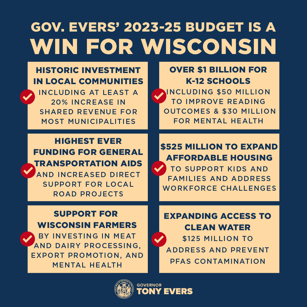 Governor Tony Evers tweet media