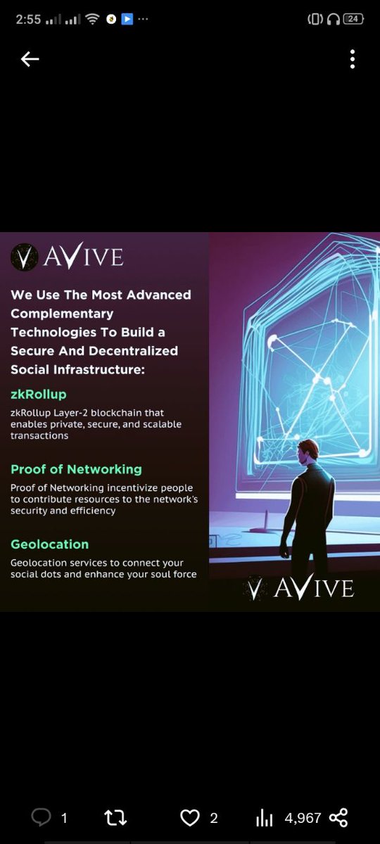 erningstar's tweet photo. 🚀Avive Network Coin Mining.

❇️Register link:https://t.co/AzJZgIsWfP

✅Refer Code : kcar9h

#pi #be @EarningStarplus https://t.co/K3ODdkE04P