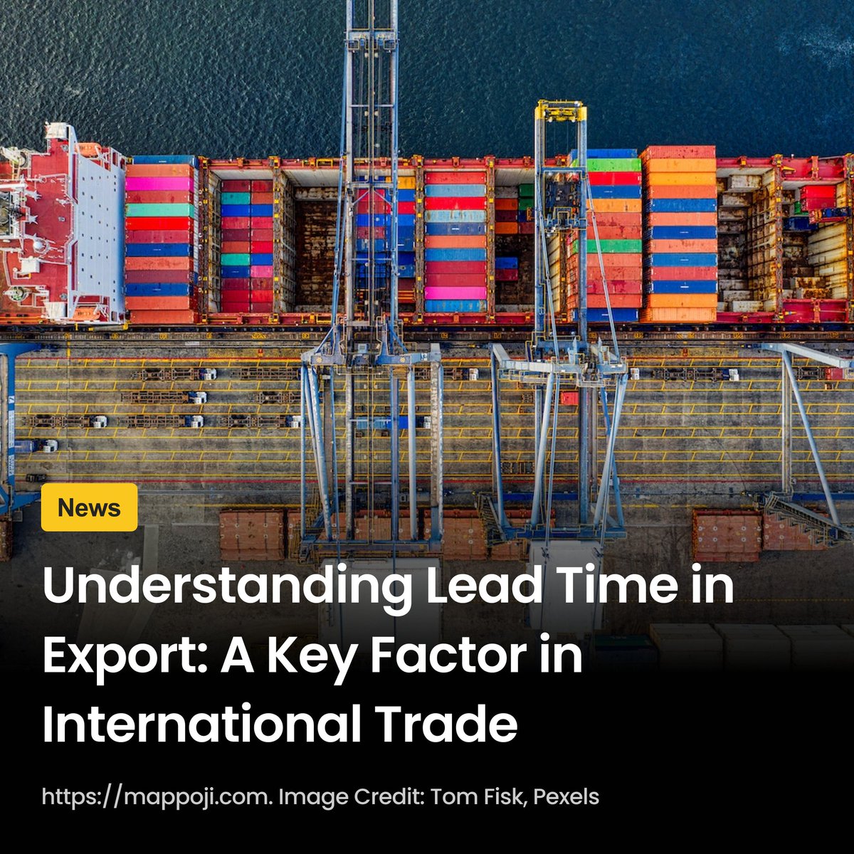 mappoji_id's tweet photo. Lead time plays a crucial role in the world of international trade. It refers to the time it takes for goods to be delivered from the exporter to the importer, encompassing various stages of the export process. 

Read more https://t.co/rYCZ8H8fmS

#mappoji #leadtime #export https://t.co/JLmKq6CLY2