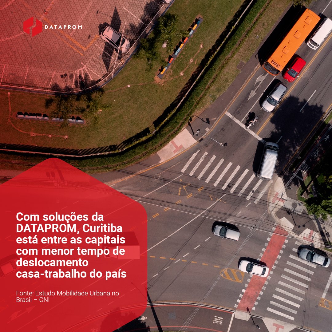 DatapromBR's tweet photo. A @CNI_br  analisou a mobilidade urbana no Brasil. E Curitiba ficou com um dos menores tempos médios para o trajeto casa-trabalho entre as capitais analisadas 🚗 🚌
 
A #DATAPROM é fornecedora das soluções de trânsito de Curitiba e publicamos o estudo aqui https://t.co/uQsHGIukpe https://t.co/ejgqOXLfsp