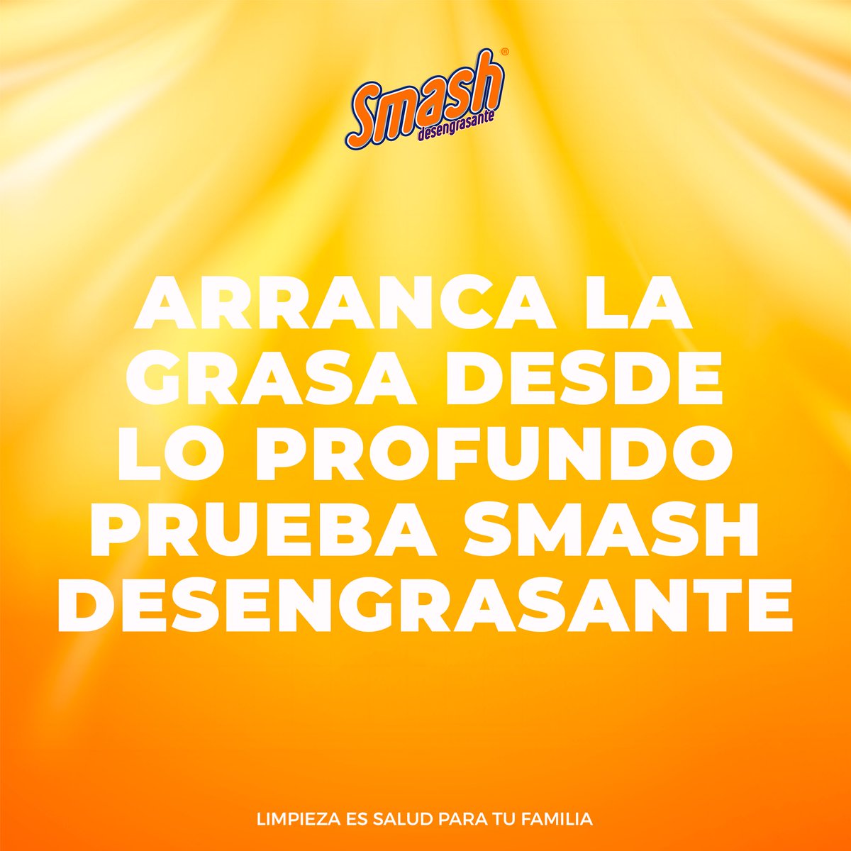 SDesengrasante's tweet image. ¡El momento ha llegado! Conoce al poderoso #SmashDesengrasante, no hay mancha de grasa que no pueda eliminar.
.
Disponible en Amazon: 
amazon.com.mx/Smash-Desengra…
.
#NadaLoDetiene #GrupoClarasol #cocinaslimpias  #FamiliaClarasol #Desengrasante #SuperSmash #Desengrasante #Poderoso