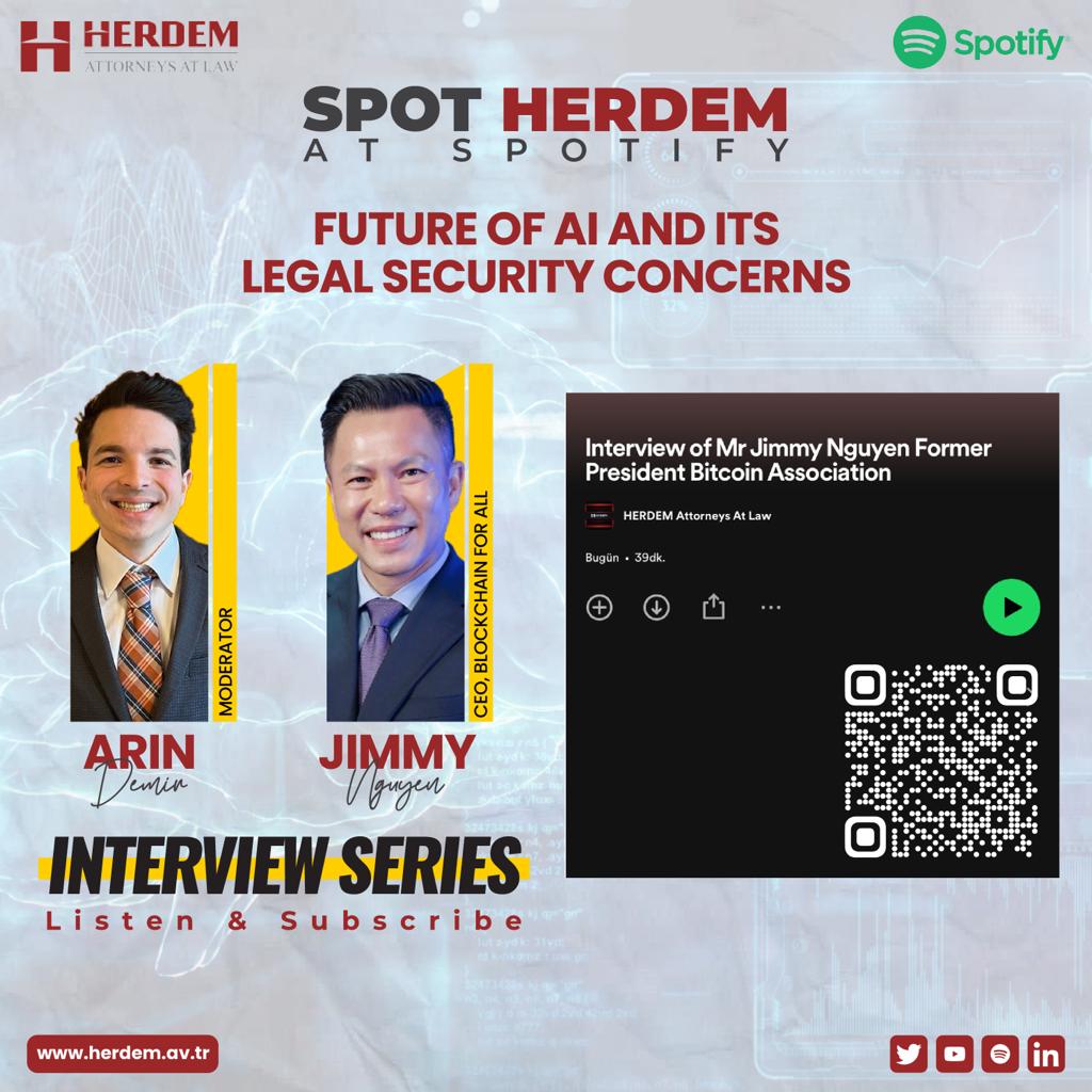 Listen to an amazing interview of Mr. Jimmy Nguyen, he shares valuable insights about the Future of AI & It's Legal Security Concerns with our host Arin Demir, MPP.
here is the spotify link; open.spotify.com/episode/1XlwQI…
#gtf #globaltradeforum #herdem #attorneysatlaw