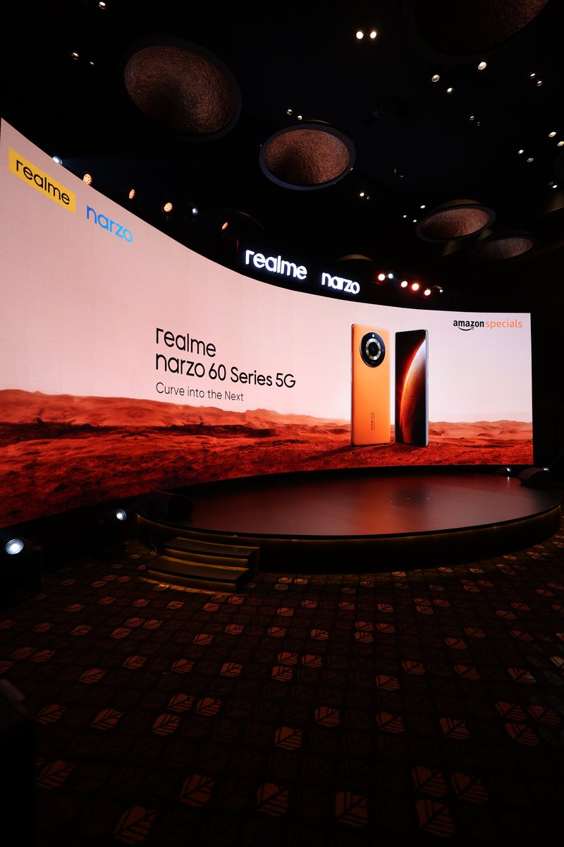 realme narzo India tweet media