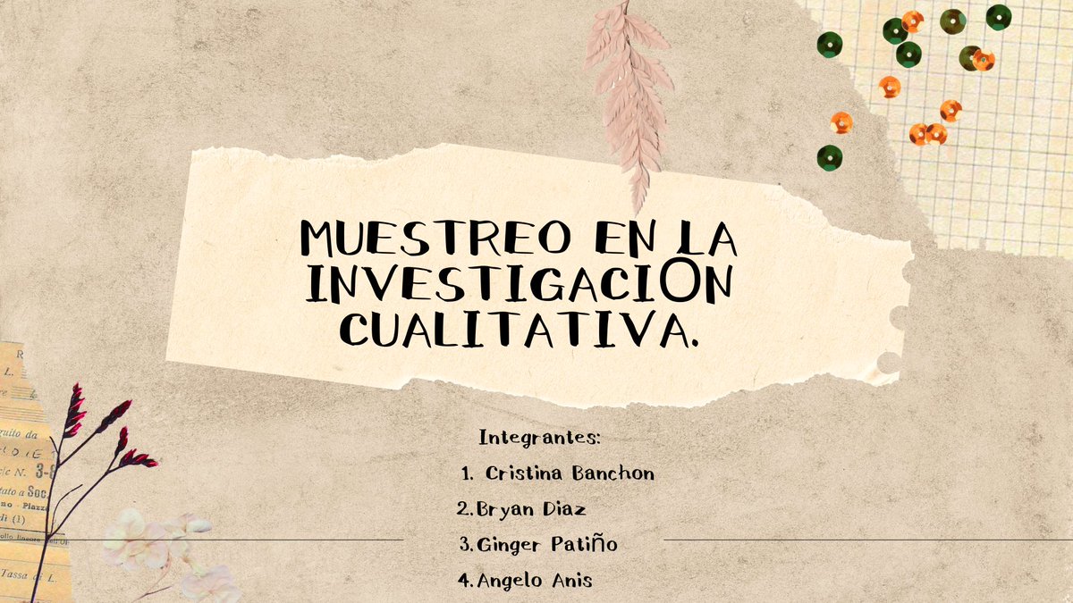 CristinaMayerli's tweet photo. Muestreo en la investigación cualitativa 🔎
#PedagogiadelasCienciasExperimentales #investigación #cualitativa #muestra #docenteTic #educacion #investigación

@jorgearmi20  @experimenutmach https://t.co/PVpoiiw63v