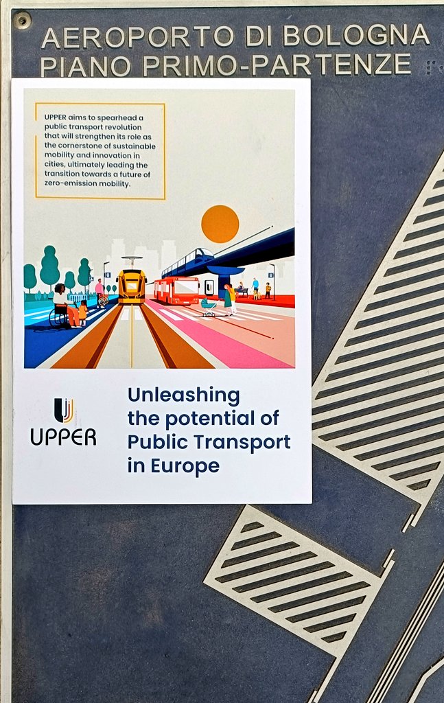 project_upper's tweet image. A big thank you to Dora Ramazzotti&amp;amp;Barbara Melotti of @BLQairport for the impeccable organization. A pleasure to have shared the floor with so many competent mobility colleagues and also with our sister project @project_spine A presto Bologna #UPPERProjectEu #MaaR @CIVITAS_EU