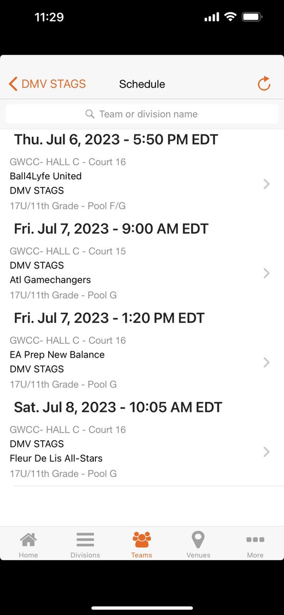 8rendan_abell's tweet photo. My schedule this weekend in ATL with the @DMV_STAGS https://t.co/ggbz5DHu4a