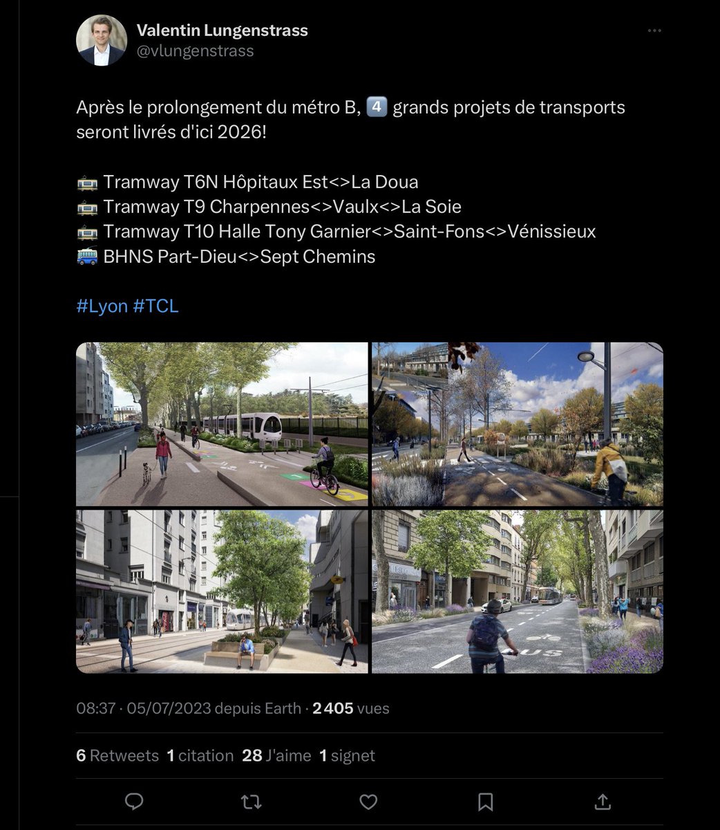 monopolyon_off's tweet photo. « Après le prolongement du métro B » dont je ne suis pas responsable car contre les métros, moi, #valentichbineingentrifizier vous promets une ribambelle de lignes de tramways qui seront toutes réalisées et livrées en 2 ans et demi. #lolisme #lesinaptesEELV #promesses #Bruno0 https://t.co/zrioFq3HRH
