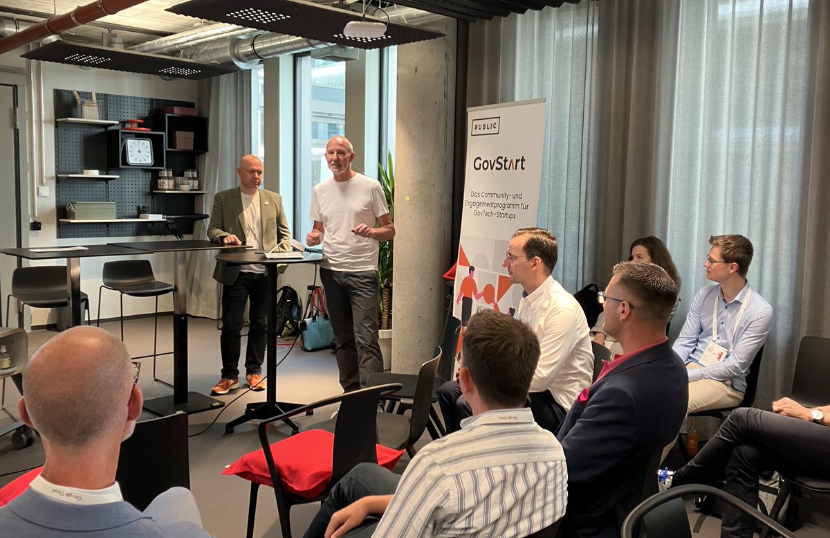 PUBLIC Deutschland (@public_germany) on Twitter photo Heute sind wir mit unseren #GovStart Startups beim #PublicSector Forum von <a href="/GoogleCloud_DE/">Google Cloud DACH</a> und diskutieren #DigitaleSouveränität und was das operativ für #GovTech-Startups bedeutet. Danke für die Einladung! #Cloud #sovereignCloud <a href="/tsystemsde/">T-Systems DE</a>
Mehr Infos: cloudonair.withgoogle.com/events/berlin-… Heute sind wir mit unseren #GovStart Startups beim #PublicSector Forum von <a href="/GoogleCloud_DE/">Google Cloud DACH</a> und diskutieren #DigitaleSouveränität und was das operativ für #GovTech-Startups bedeutet. Danke für die Einladung! #Cloud #sovereignCloud <a href="/tsystemsde/">T-Systems DE</a>
Mehr Infos: cloudonair.withgoogle.com/events/berlin-…