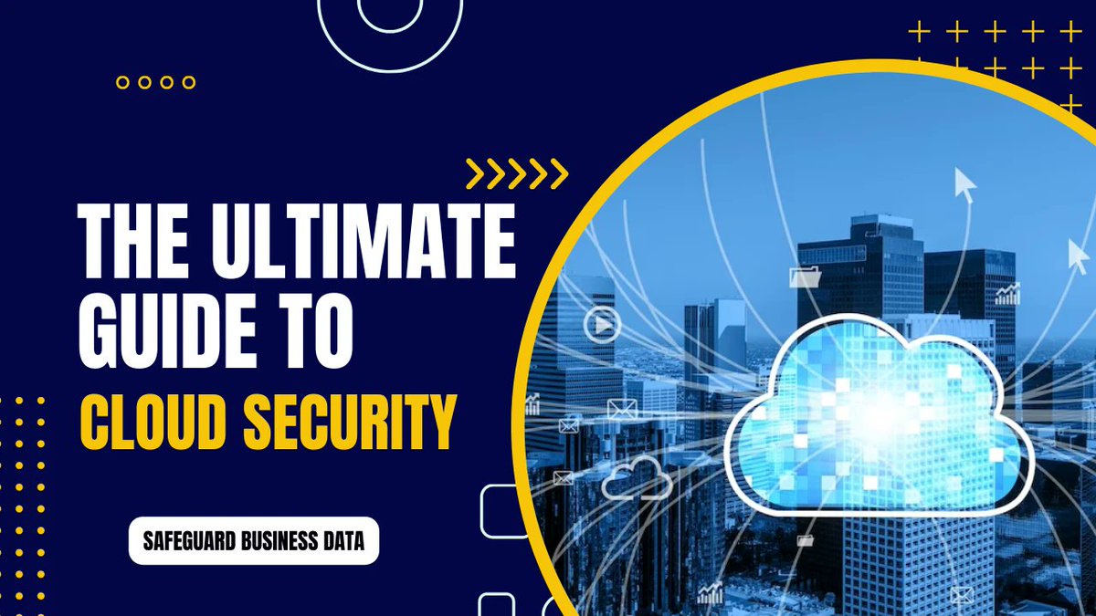seohorizon's tweet photo. The ultimate guide to Cloud Security: Safeguarding your valuable business data ~ https://t.co/W7axgMTCs5

#cloudsecurity #business #organization #dataprotection #CyberSecurity https://t.co/BuZ9eYhBEP