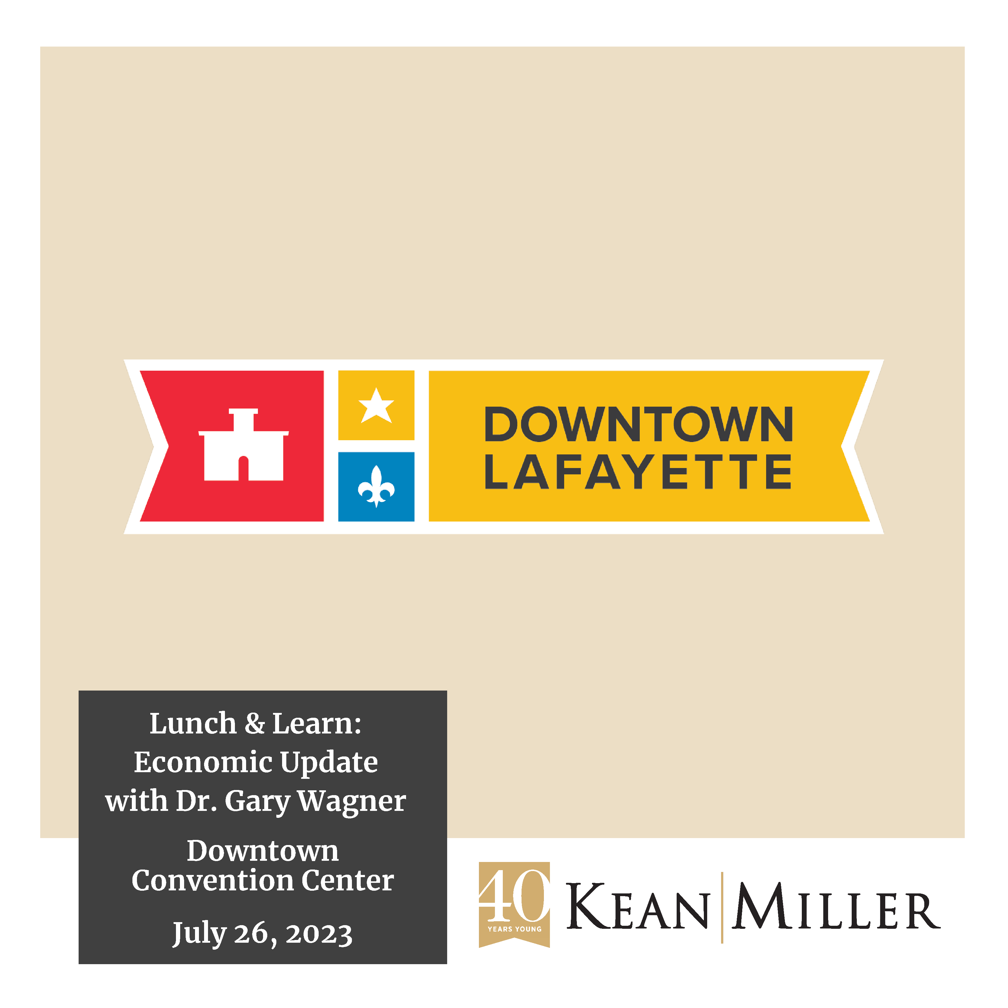 Kean Miller LLP on Twitter "We proudly sponsor Downtown Lafayette's