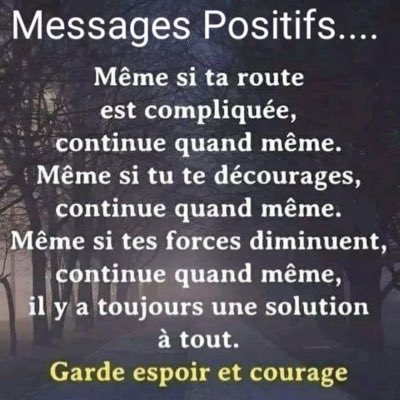 Jadebdv's tweet photo. #NouvellePhotoDeProfil  message positif du jour 😊👍 bonne fin de journée est amitié https://t.co/cW7XCgz7hJ