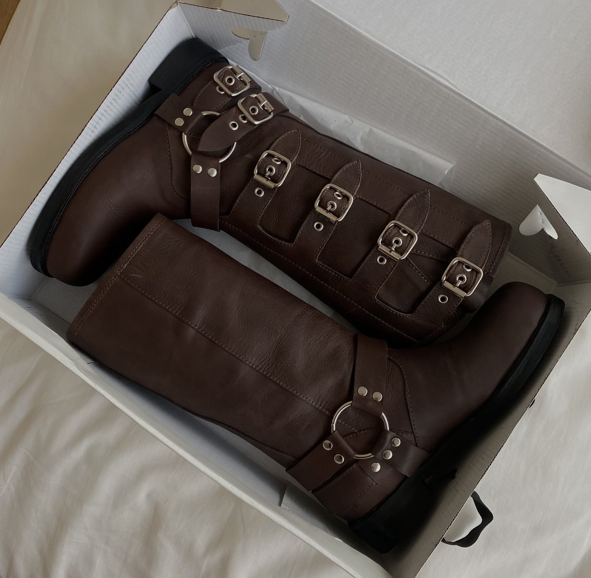 sofía on Twitter "miu miu buckle boot dupes arrived … https//t.co