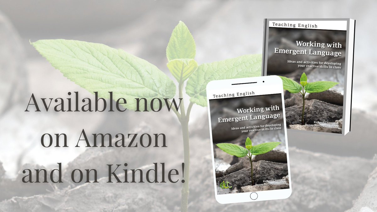 We are delighted that Working with Emergent Language is now available on Kindle! Plus, don't forget that you can order paperback copies on Amazon. Simply search for Working with Emergent Language on your own Amazon store to order yours! #ELT #LanguageSkills #EmergentLanguage