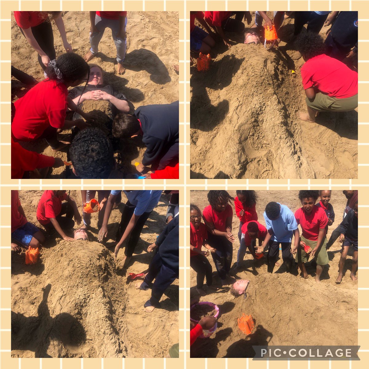 Great day at Weston-super-mere with KS2! They even made a Mr Frowen sandcastle ☀️🌊🏖️
#weareharperbell #westonsupermere #BeachDay2023