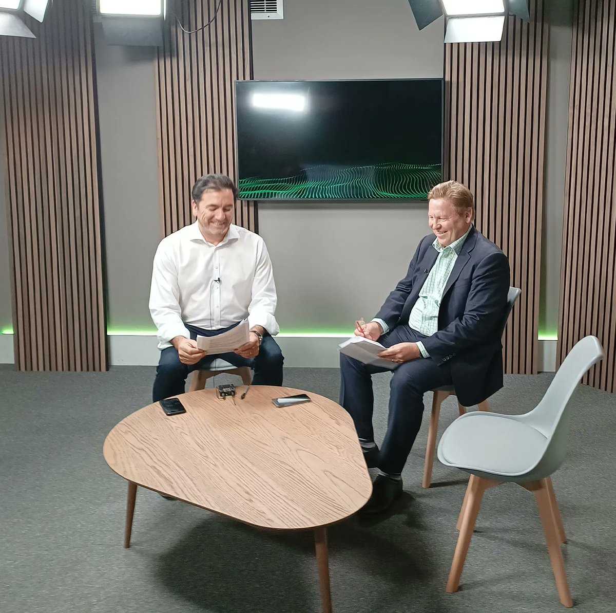 Having a great time rehearsing in the studio today. You can join the live broadcast of our Quarterly Investment Report tomorrow (Thursday 6 July 10:30 BST). Register here: buff.ly/3r1991u