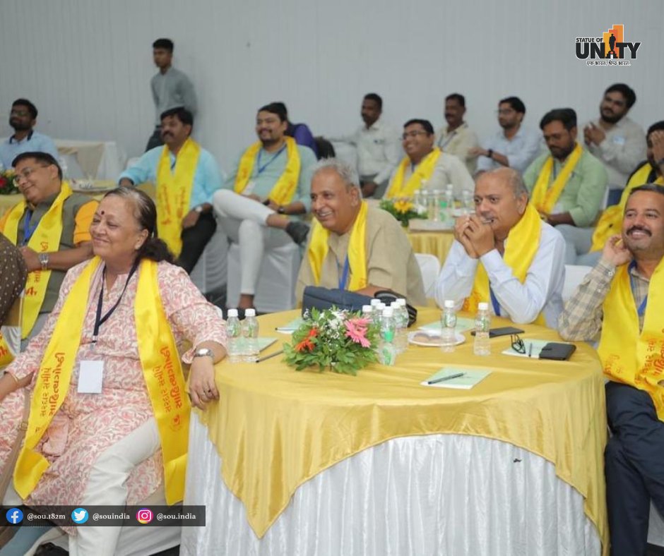 souindia's tweet image. Glimpses of the ‘Sardar Samipe Sahitya Ghosti’ inauguration by #GujaratSahityaAcademy &amp;amp; SoUADTGA. With 50+ delegates, this captivating blend of literature, art, &amp;amp; culture unveils the spirit of unity. Embrace the power of words and witness the #SpiritofUnity at its finest.