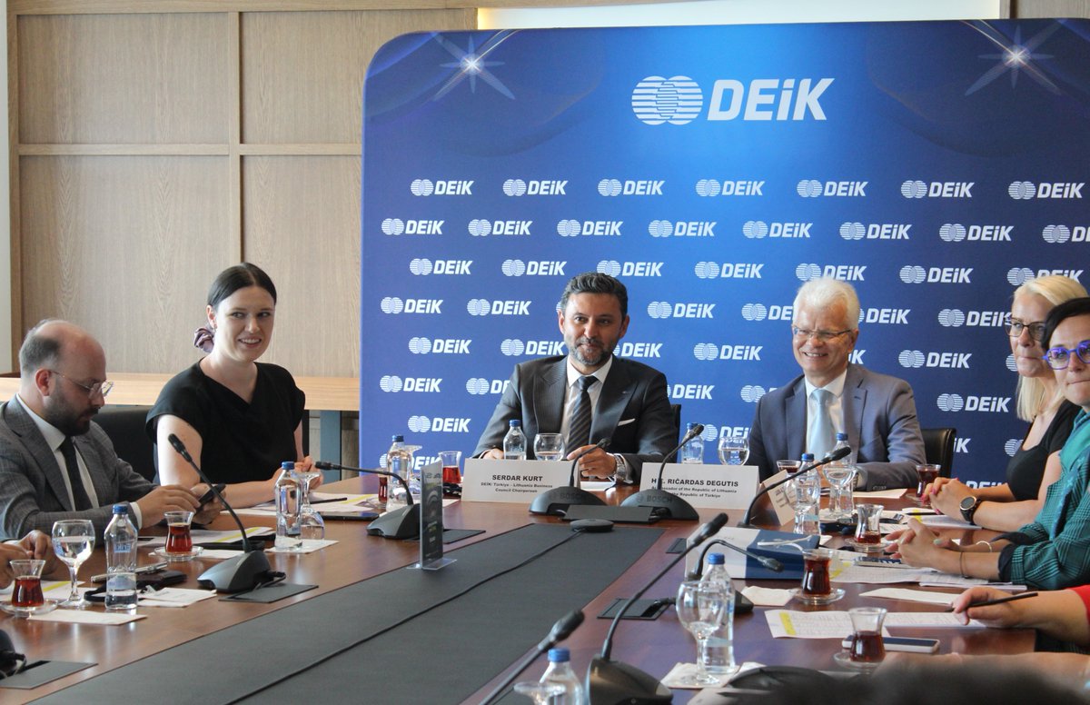 deikiletisim's tweet photo. Türkiye- Litvanya İş Konseyimiz, Vilnius Ticaret Sanayi ve Zanaatkarlar Odası ile Networking Etkinliğini, @serdarkurt78 başkanlığında, Litvanya Ankara Büyükelçisi Richardas Degutis'in katılımlarıyla gerçekleştirdi.

Etkinlikte, iş birliği ve yatırım fırsatları değerlendirildi.

🇹🇷🇱🇹
#İşimizTicariDiplomasi