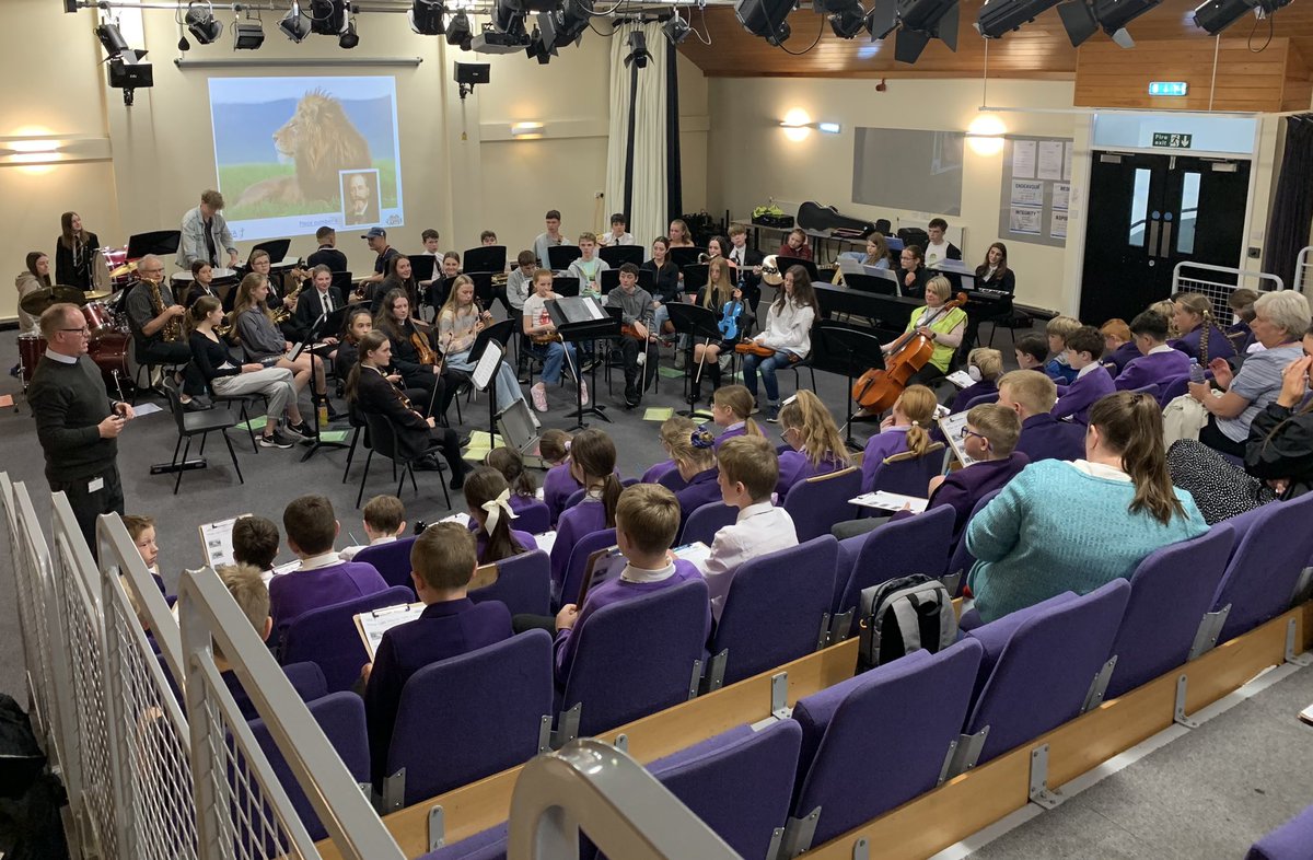 Big thank you to Lytham Hall Park Primary for taking part in today’s ‘Stories without words’ Drama, Guitar and Music workshops in the EPA department. Also really proud of our orchestra who provided live music for the Year 5 pupils to analyse and enjoy. @lythamhigh