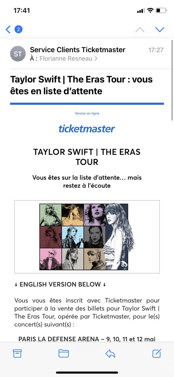 FloResneau's tweet photo. 😭😭😭😭😭😭😭😭😭 #ErasTourtickets https://t.co/qqFogHODqV
