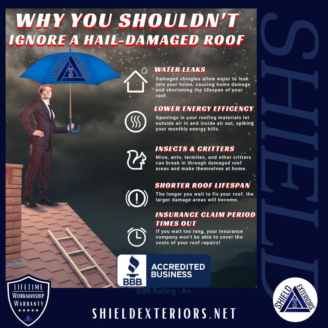 ExteriorsShield's tweet photo. “Delay breeds dangers; nothing so perilous as procrastination.” ~John Lyly
If the heavy rain, high winds or hail ⛈ damaged your home or have made you aware that your roof may have a few issues, don't worry, we are here to help.
#yyc #roofing #gothail #getshield #calgary #hail https://t.co/jJj2MyJW9e