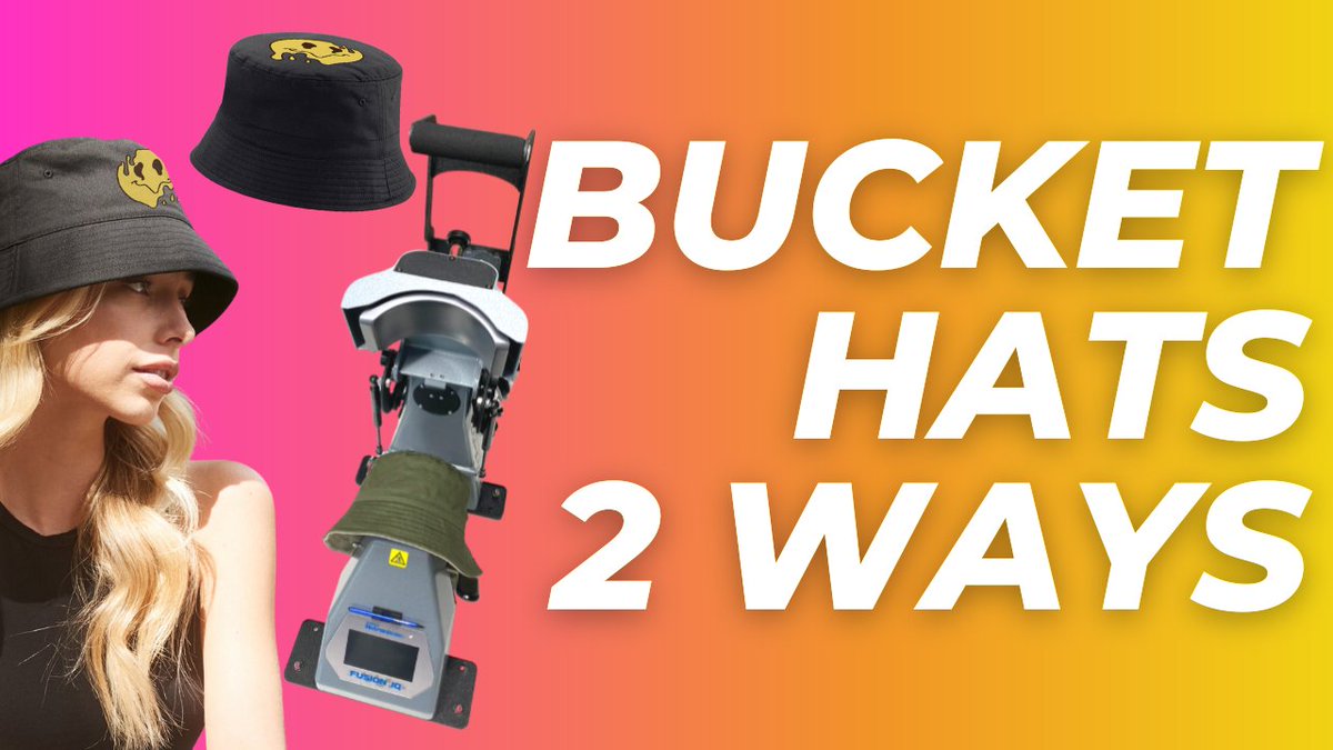 StahlsUK's tweet image. Summer is almost upon us and the need for hats is stronger than ever. Add bucket hats to your product range with these tips! bit.ly/3JJkVEe

#buckethat #hatprinting #capprinting #heatpress #tshirtbusiness