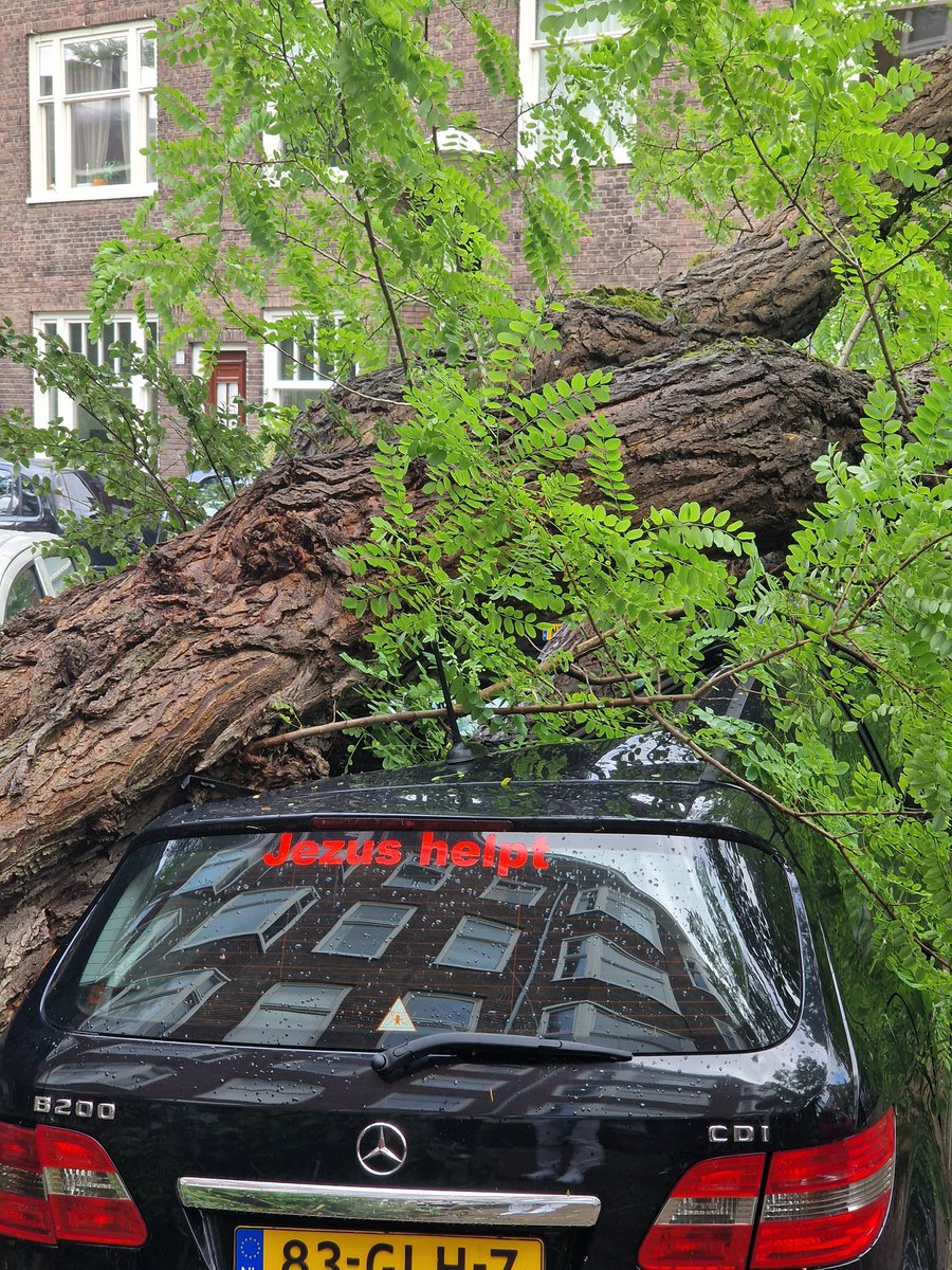 ... je de vernieling in.