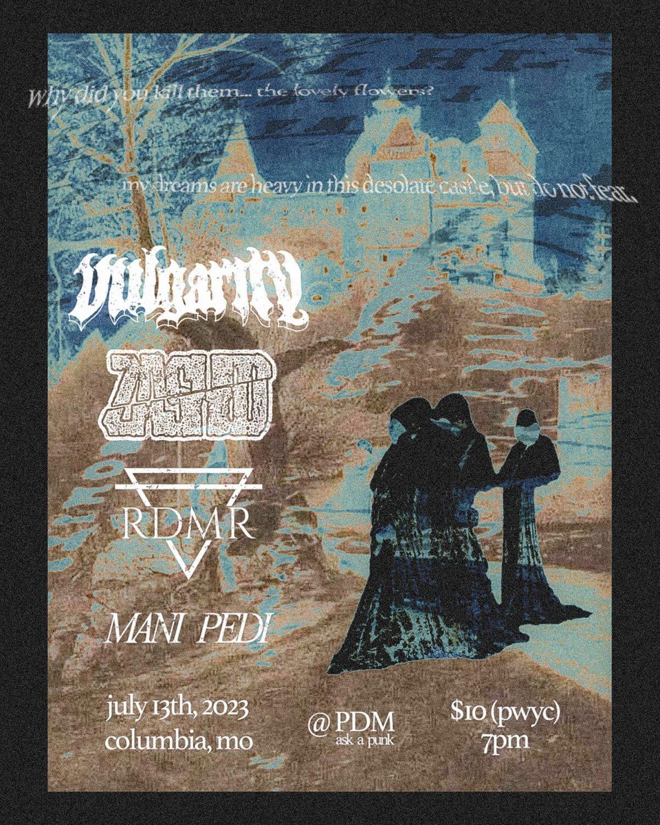 rdmrband's tweet photo. 7.13.23
Columbia, MO @ PDM
@Vulgaritymo
@zashedar 
Mani Pedi https://t.co/oYS12SSHiA