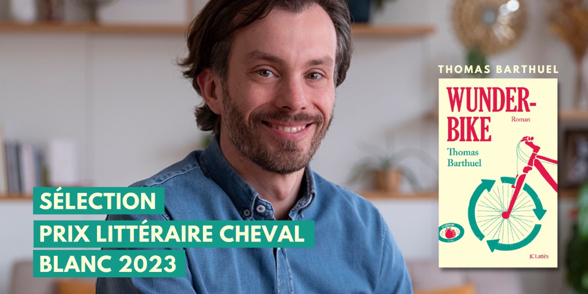 Label_LaGrenade's tweet photo. 🥇 #Wunderbike de Thomas Barthuel est sélectionné pour le #PrixLittéraireChevalBlanc2023 !

🚴‍♂️ 𝑾𝒖𝒏𝒅𝒆𝒓𝒃𝒊𝒌𝒆, premier roman en forme d’épopée urbaine trépidante au cœur d'une start-up de vélos électriques en libre-service qui entend révolutionner la mobilité. https://t.co/UF3nOnFHhw