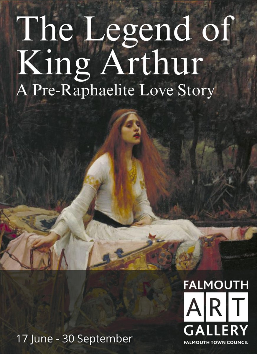 The Legend of King Arthur: A Pre-Raphaelite Love Story is now open @FalmouthArtGall and is definitely worth a visit. It'll run until 30 September and is free to attend. For more information, visit falmouthartgallery.com/Gallery/News #lovefalmouth #lovewhereyoulive #ilovecornwall #swisbest