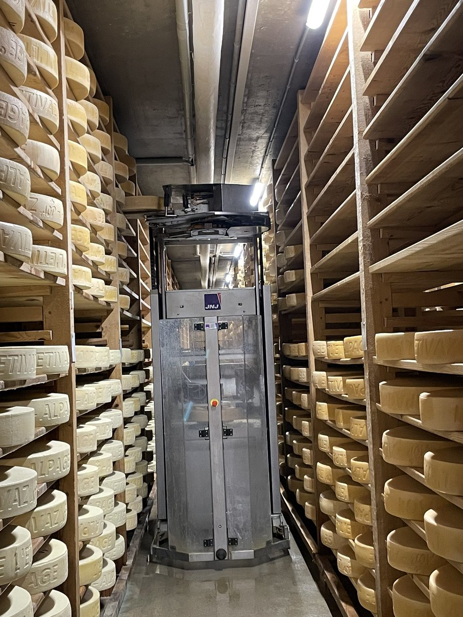 RitaSattler's tweet photo. What do you do when it rains in Switzerland during your science break? You learn how they make all that yummy Swiss cheese .. #ALSGRC https://t.co/lxgslD7gsw