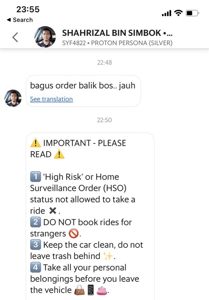 eshark's tweet photo. Bagus jgn bwk #grabcar la bos.. tgok fare rm6 ciput trus suruh rider yg cancel.. puiihh.. #sabahangrab #grab https://t.co/npXtyedGJq