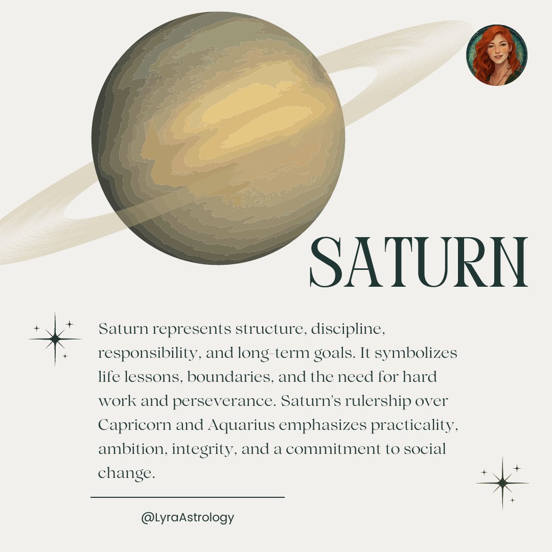 Embrace the lessons Saturn offers, and establish a solid framework for your dreams. Discover the power of discipline and responsibility as you strive towards your long-term goals. With Saturn's unwavering support, no challenge is too great, and no dream is beyond your reach.