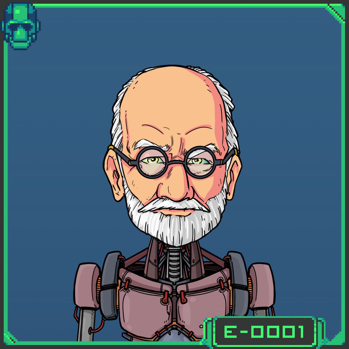 Having crossed paths with an intriguing group of characters in our comic book, we now unveil their enthralling story.
Available soon in Sift’s archive, but first, meet Dr. Freud.

Name : Sigmund Freud
Caste : Enlightener
Role : Fixes Cryptorian programming bugs

MJ 001