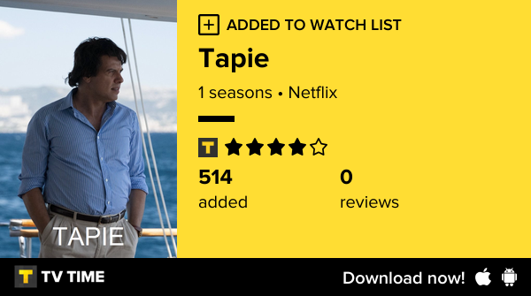DadoULDouX's tweet photo. I've just started following Tapie https://t.co/S50GsihUG6 #tvtime https://t.co/oWxqfj7Ycd
