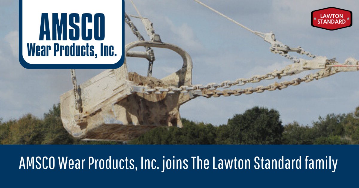 We are pleased to announce a new family member!

Allow us to introduce you to AMSCO Wear Products, Inc.!

lawtonstandard.com/amsco/

#news #pressrelease #LawtonFamily #lawtonstandard
