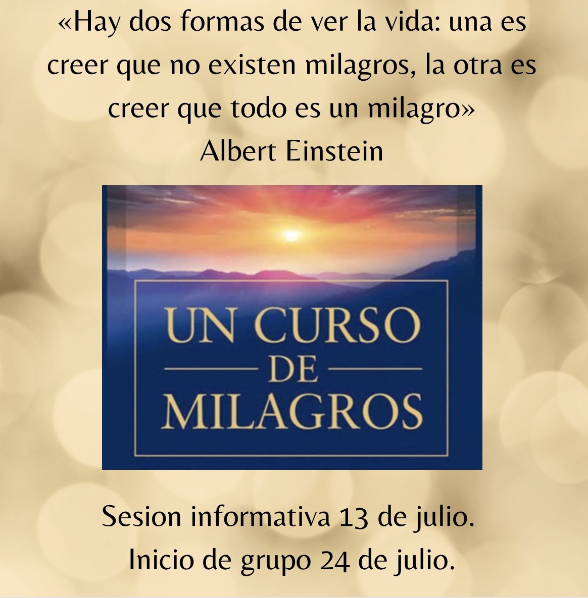 interiorenamor's tweet photo. ¿Cuál eliges?
Un Curso de Milagros, un camino al desarrollo de la consciencia, comenzando con el perdón ✨ https://t.co/VmIhegmnxq